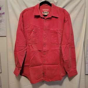 Marlboro Red Button Down Vintage Shirt